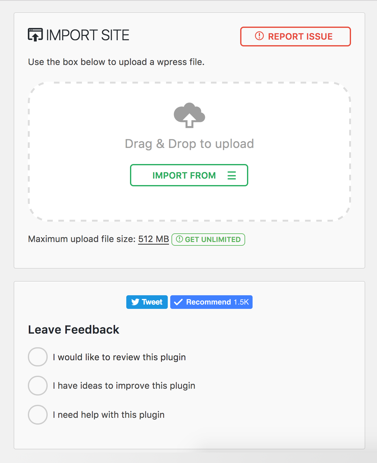 使用All-in-One WP Migration插件，一键迁移你的wordpress网站