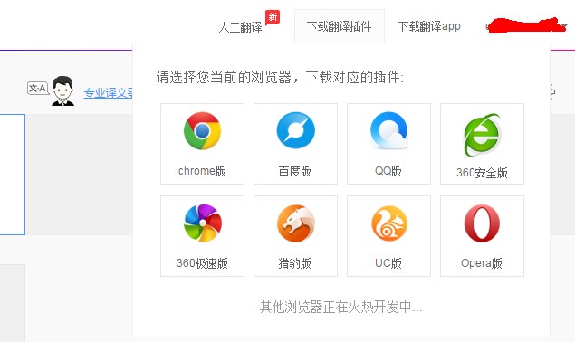 访问外文网站的翻译利器，百度翻译