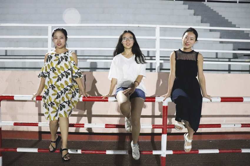 拍的一组山西大学音乐系妹子